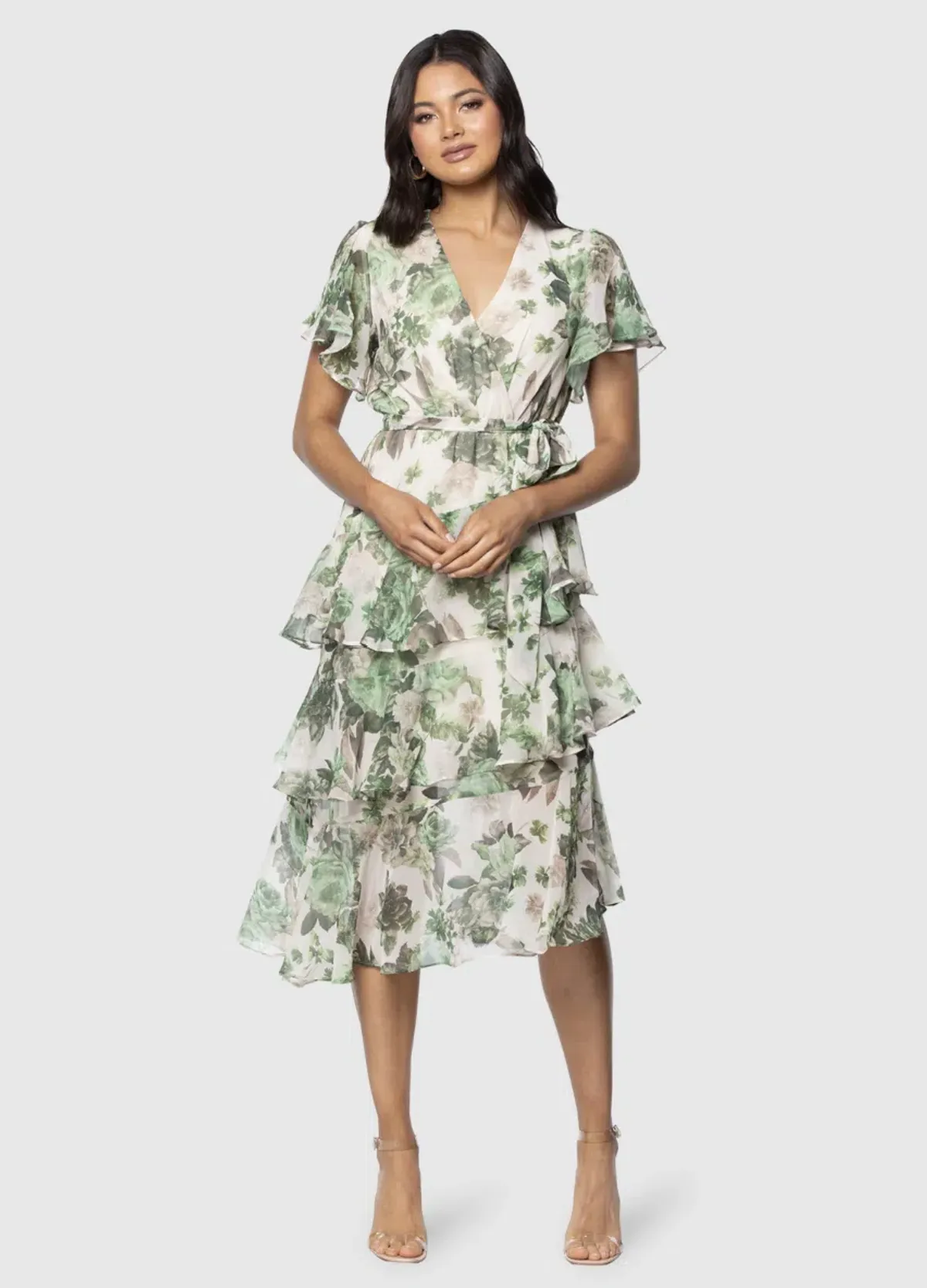 Pilgrim Karol Midi Dress Size 6 for rent on The Volte - main image