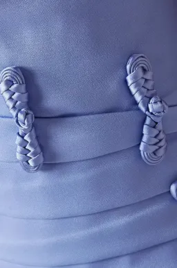 SAU LEE Bethani Dress in Blue Lavender Size 8 for rent on The Volte - image 4