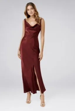 Forever New Kylie Cowl Satin Dress Size 6 for rent on The Volte - image 2