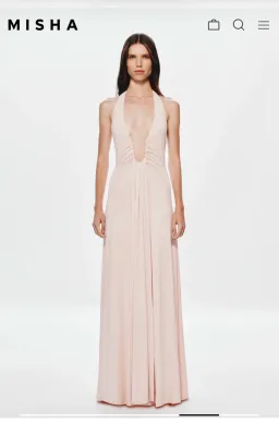 Jennifer Cupro maxi dress  for rent on The Volte - image 1