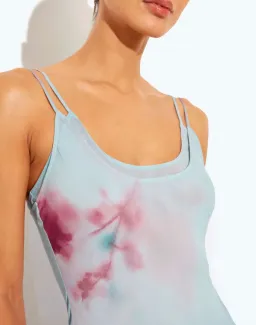 Rat & Boa Sascha Maxi Dress Blue Floral Size 8 for rent on The Volte - image 3