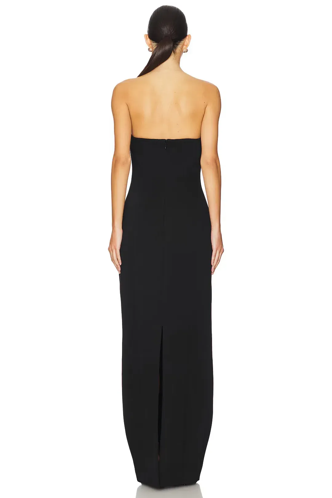 Rachel Gilbert Atticus Maxi Gown in Black Size 3 / AU 12 for rent on The Volte - main image