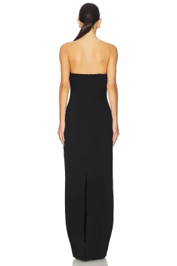 Rachel Gilbert Atticus Maxi Gown in Black Size 3 / AU 12 for rent on The Volte - image 3