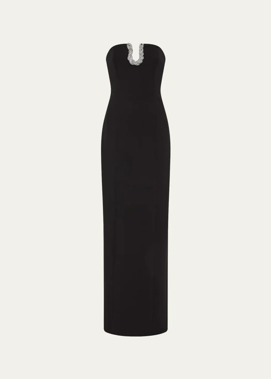 Rachel Gilbert Atticus Maxi Gown in Black Size 3 / AU 12 for rent on The Volte - main image