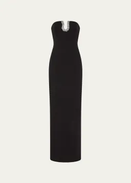 Rachel Gilbert Atticus Maxi Gown in Black Size 3 / AU 12 for rent on The Volte - image 5