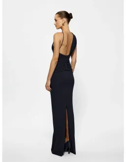 Effie Kats Greer One Shoulder Floor Length Gown Grey Size 14 for rent on The Volte - image 3