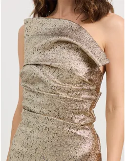 Tojha Tacoma Dress Metallic Size 12 for rent on The Volte - image 3