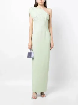 Rachel Gilbert Winnie Gown Seafoam Size 8 for rent on The Volte - image 4
