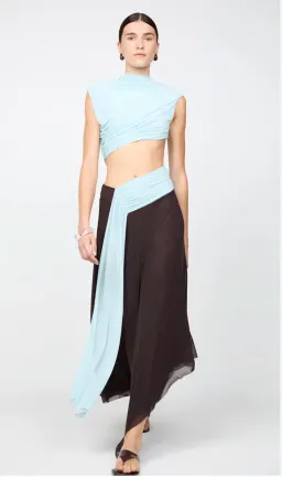 bec & bridge conni ASYM DRESS, Blue, Maxi, AU8 for rent on The Volte - image 1