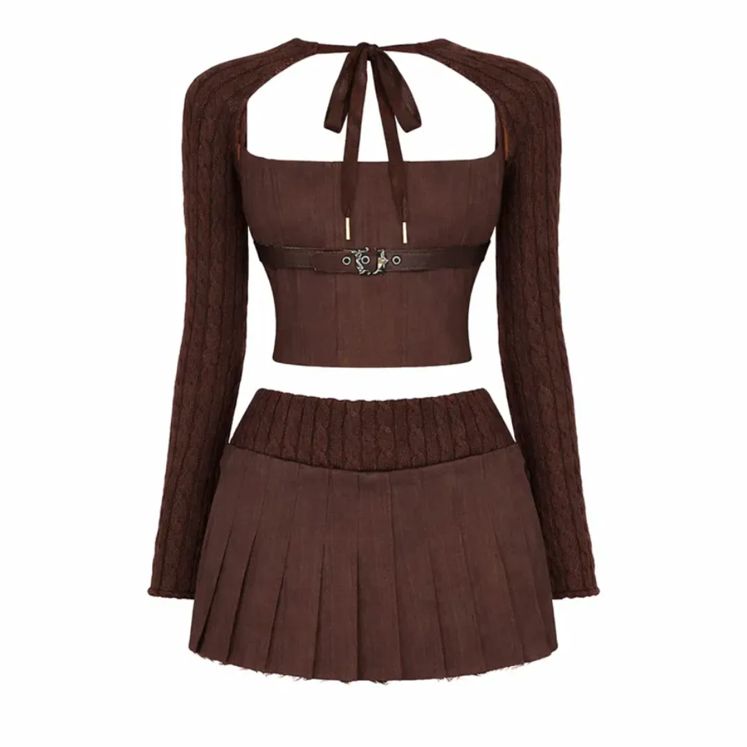 Zemeta Buster, Shrug & Mini Skirt Set for rent on The Volte - main image