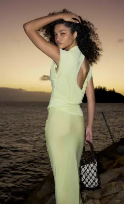 Bec and Bridge Jehana Asym Maxi Dress - Size 10 for rent on The Volte - image 5