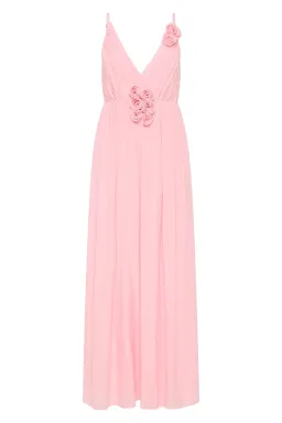 New AJE Mercurial Maxi Dress in Blush Pink - Size 6 AU - Floral for rent on The Volte - image 5