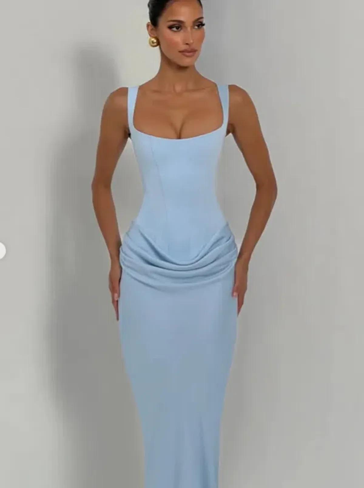 BABYBOO CORNELIA MAXI DRESS - BABY BLUE 8 for rent on The Volte - main image