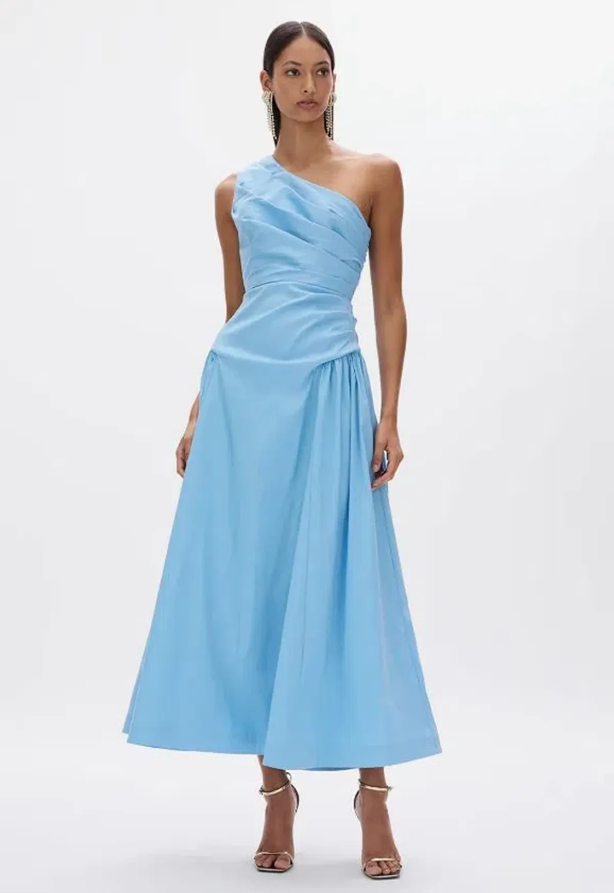 Rachel Gilbert Banksia Dress in Blue Size 3/12 for rent on The Volte - main image