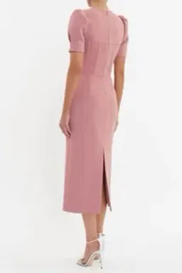 Rebecca Vallance Elora Short Sleeve Midi Dress for rent on The Volte - image 3