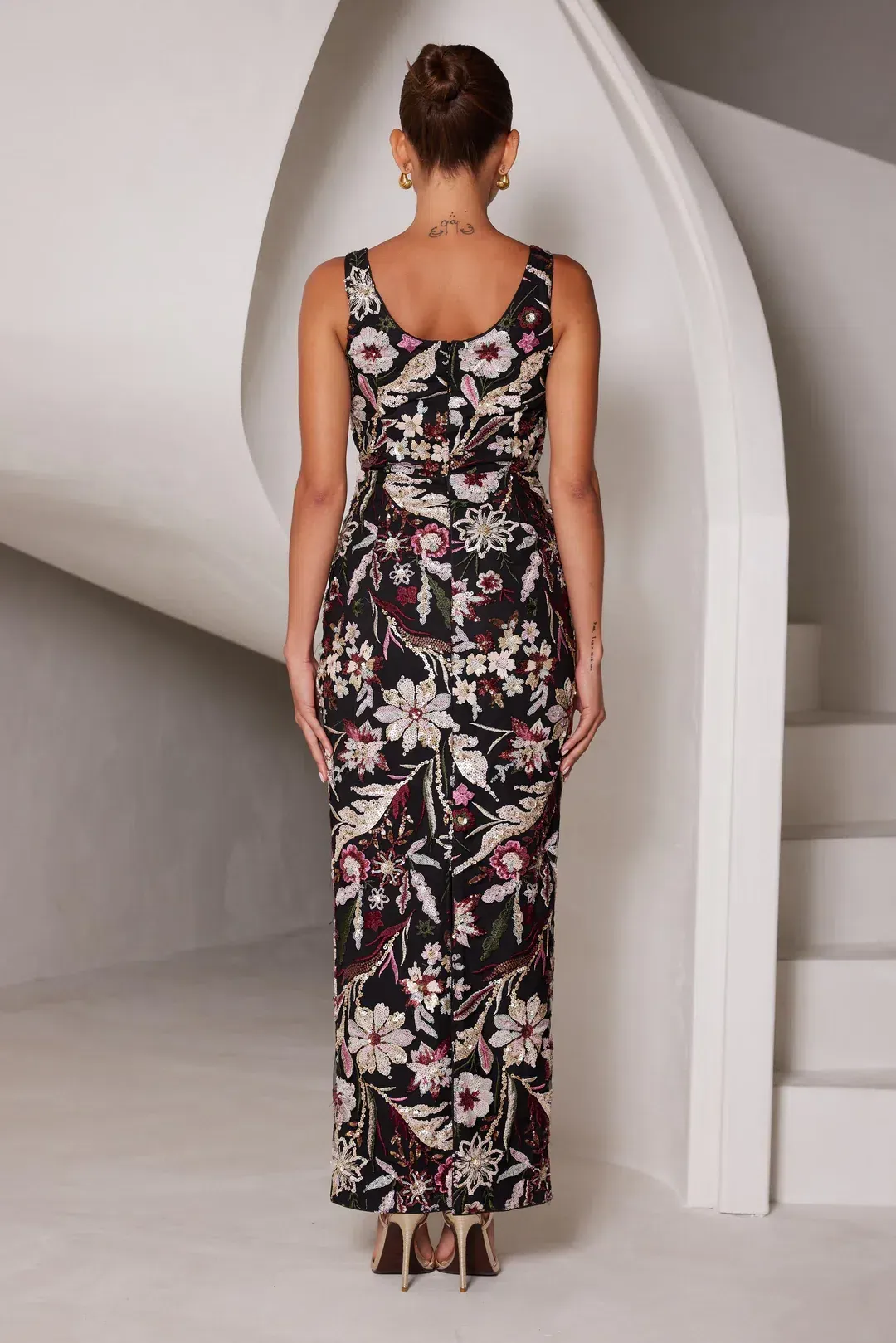 Elle Zeitoune Lily Floral Size 10 for rent on The Volte - main image