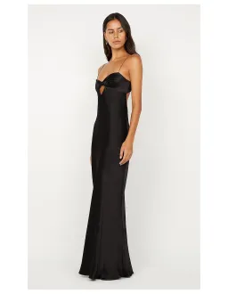Bec Bridge Cinder Twist Maxi Dress Black Size 8 for rent on The Volte - image 2