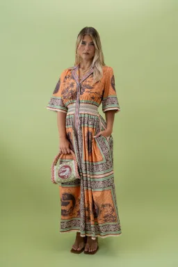 Alemais Alberta Smocked Shirtdress 6 for rent on The Volte - image 2