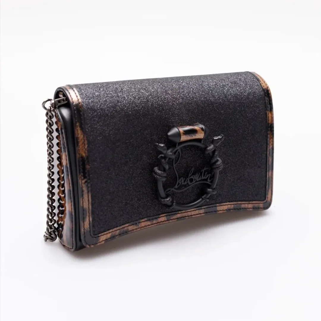 CHRISTIAN LOUBOUTIN LOUBI54 CLUTCH CROSSBODY BAG HANDBAG  for rent on The Volte - main image