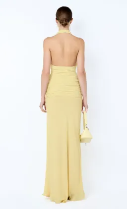 Bec & Bridge Cassis Drape Maxi Yellow, Size 8 (Small) for rent on The Volte - image 2