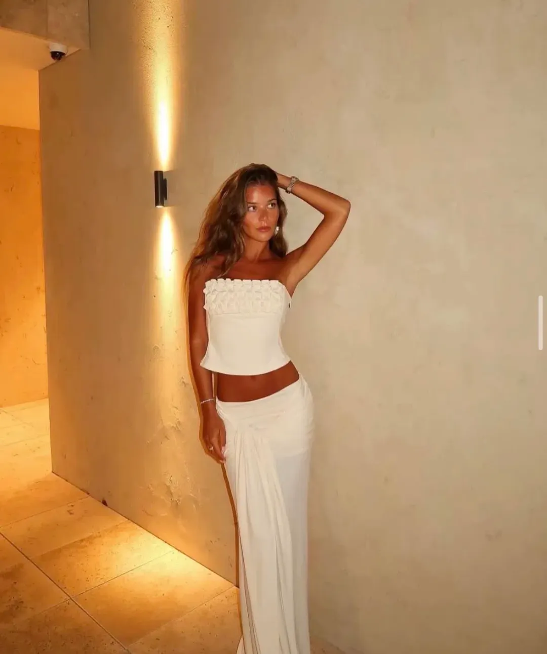 Ance Gria Jude Set in White Size Medium  for rent on The Volte - main image