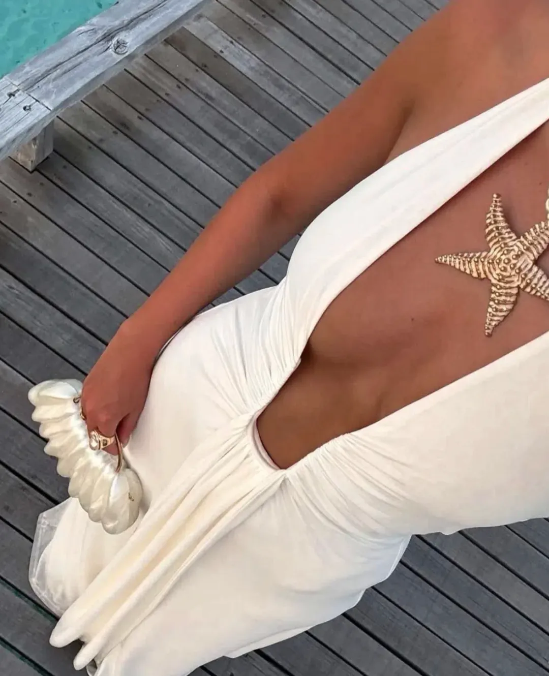 Misha Jennifer Cupro Maxi Dress in size XS for rent on The Volte - main image