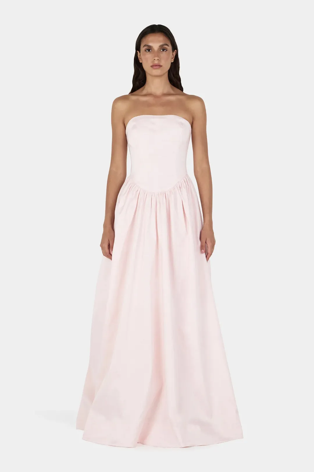 Hansen And Gretel Audrey Gown Soft Pink Size 10 for rent on The Volte - main image