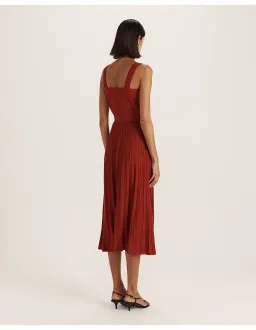 Saba Mariya Sparkling Knit Dress Red Size 6 for rent on The Volte - image 4