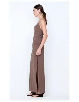 Bec Bridge Lyana Cowl Maxi Dress Brown Size 8 for rent on The Volte - image 7