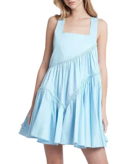 AJE Casablanca Tiered Mini Dress - Powder Blue Size 6 -Bridal Shower, Races, Baby Shower for rent on The Volte - image 5