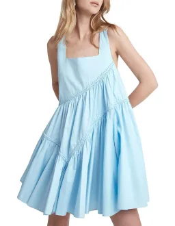 AJE Casablanca Tiered Mini Dress - Powder Blue Size 6 -Bridal Shower, Races, Baby Shower for rent on The Volte - image 1