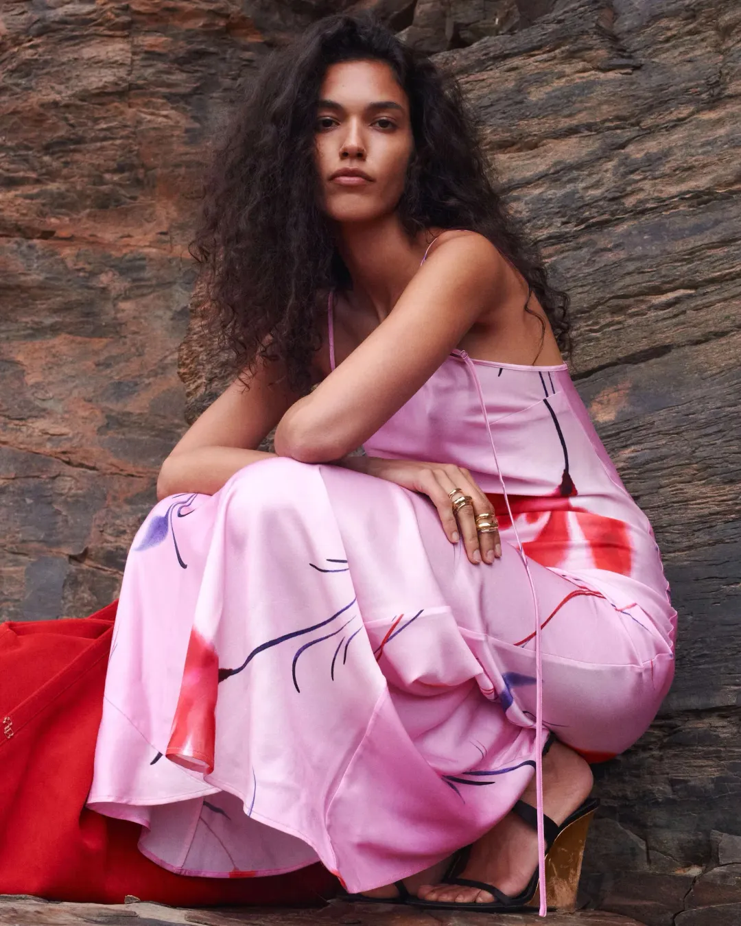 Rat & Boa Polina Maxi Dress size XS for rent on The Volte - main image