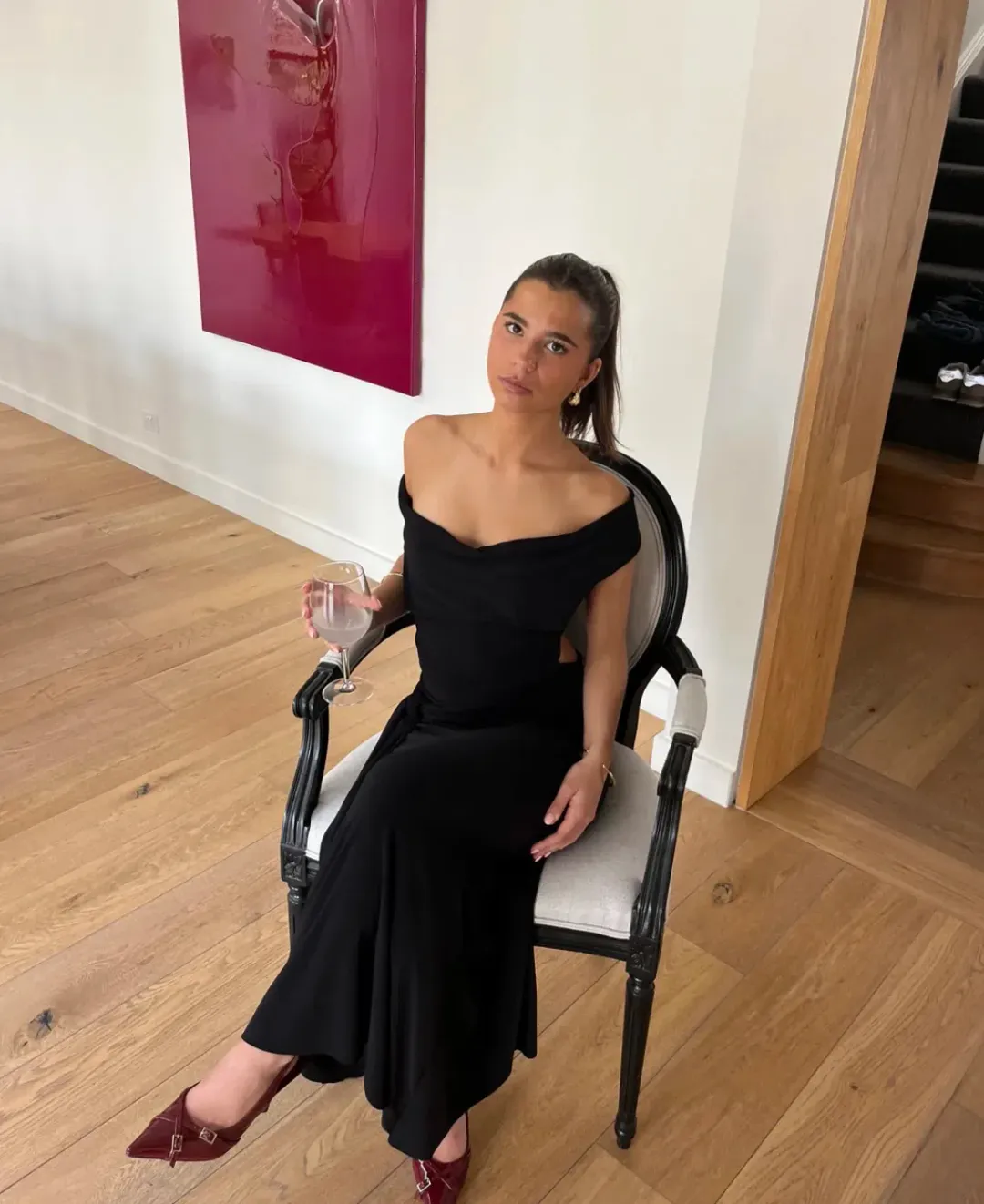 LaMarie Nadia Dress Black XS/S for rent on The Volte - main image