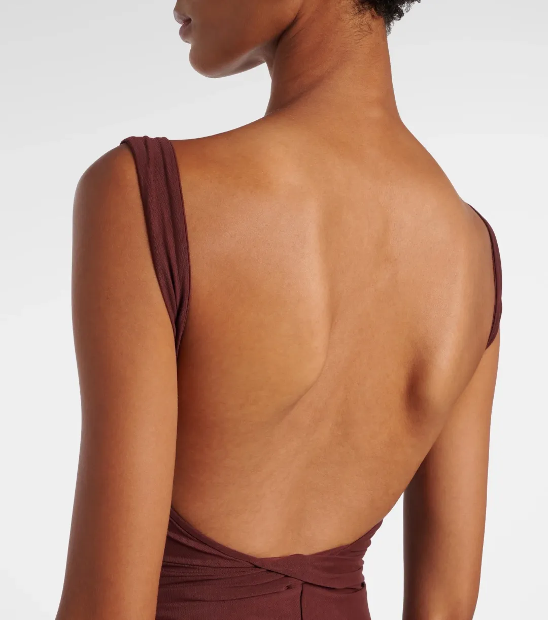 SIR the label Gathered Jersey maxi Dress size 0 for rent on The Volte - main image