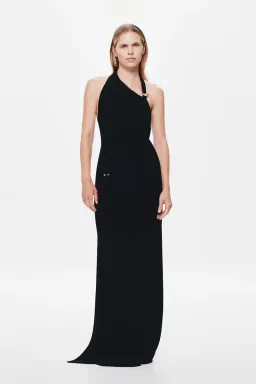 🖤 MISHA Rivera Dry Jersey Maxi Dress – Black – Size AU 4 🖤 for rent on The Volte - image 3