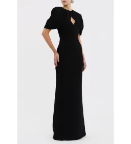 Rebecca Vallance Cameron Full Length Gown in Black Size AU 10 for rent on The Volte - image 2