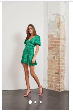 Bec & Bridge Tropicana Mini Dress | Size 8 for rent on The Volte - image 3