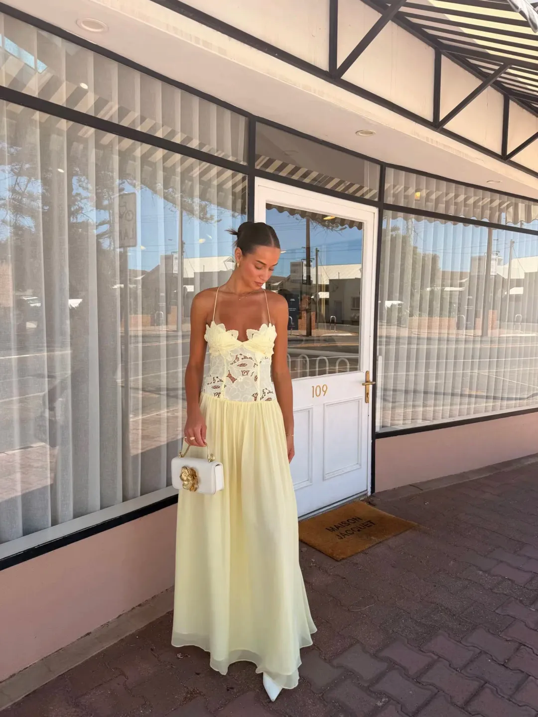 Hansen & Gretel Stephanie Butter Maxi size 6 for rent on The Volte - main image