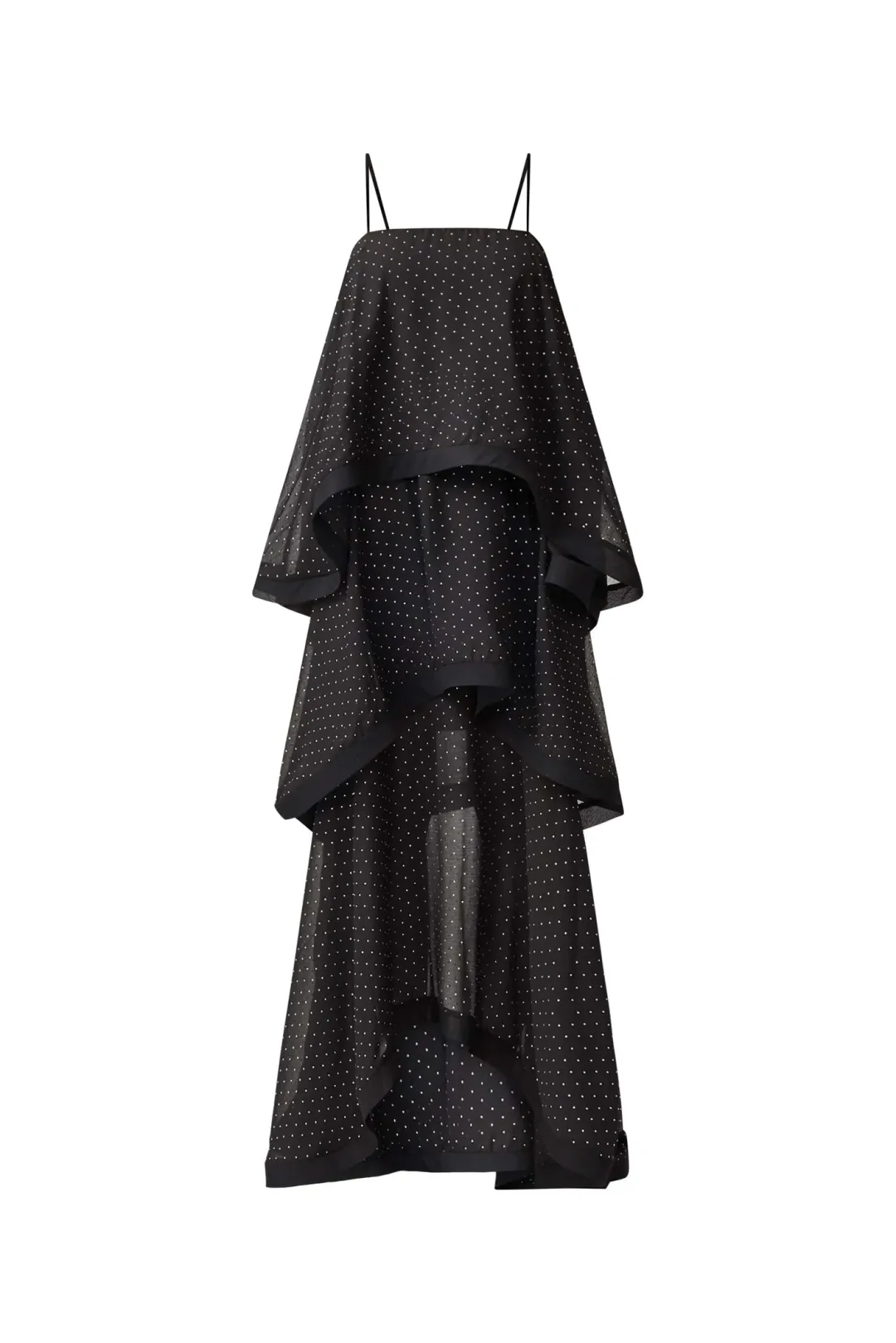 Elliatt Moss Tiered Embellished Gown Size XS for rent on The Volte - main image