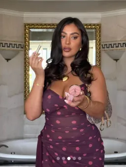 Benni piper twist mini dress polka dot  for rent on The Volte - image 3