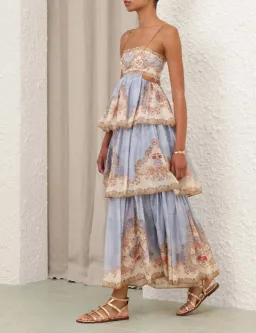 Zimmermann Daylight Tiered Maxi Dress Size 0 for rent on The Volte - image 4