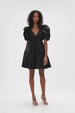 🖤 AJE Gabriella Plunge Mini Dress – Black – Size AU 6 🖤 for rent on The Volte - image 1