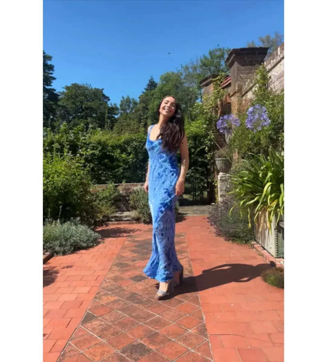 Rat & Boa Inez Dress in Blue Size AU12 for rent on The Volte - main image