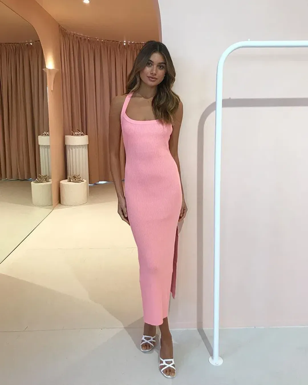 Manning Cartel Midi Dress XXS for rent on The Volte - main image