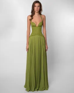 Fenity Gaia Dress Size S / 8 Green for rent on The Volte - image 2