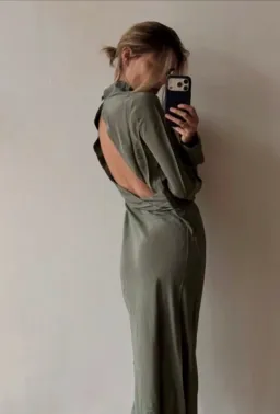 Sir the Label Rousseau Open Back Gown s0 for rent on The Volte - image 2