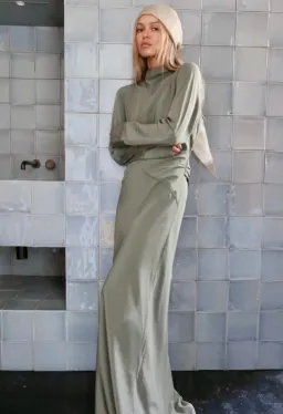 Sir the Label Rousseau Open Back Gown s0 for rent on The Volte - image 3