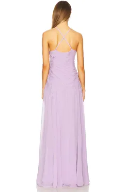 Leo Lin Amya Petal Gown Lilac AU 14 for rent on The Volte - image 3