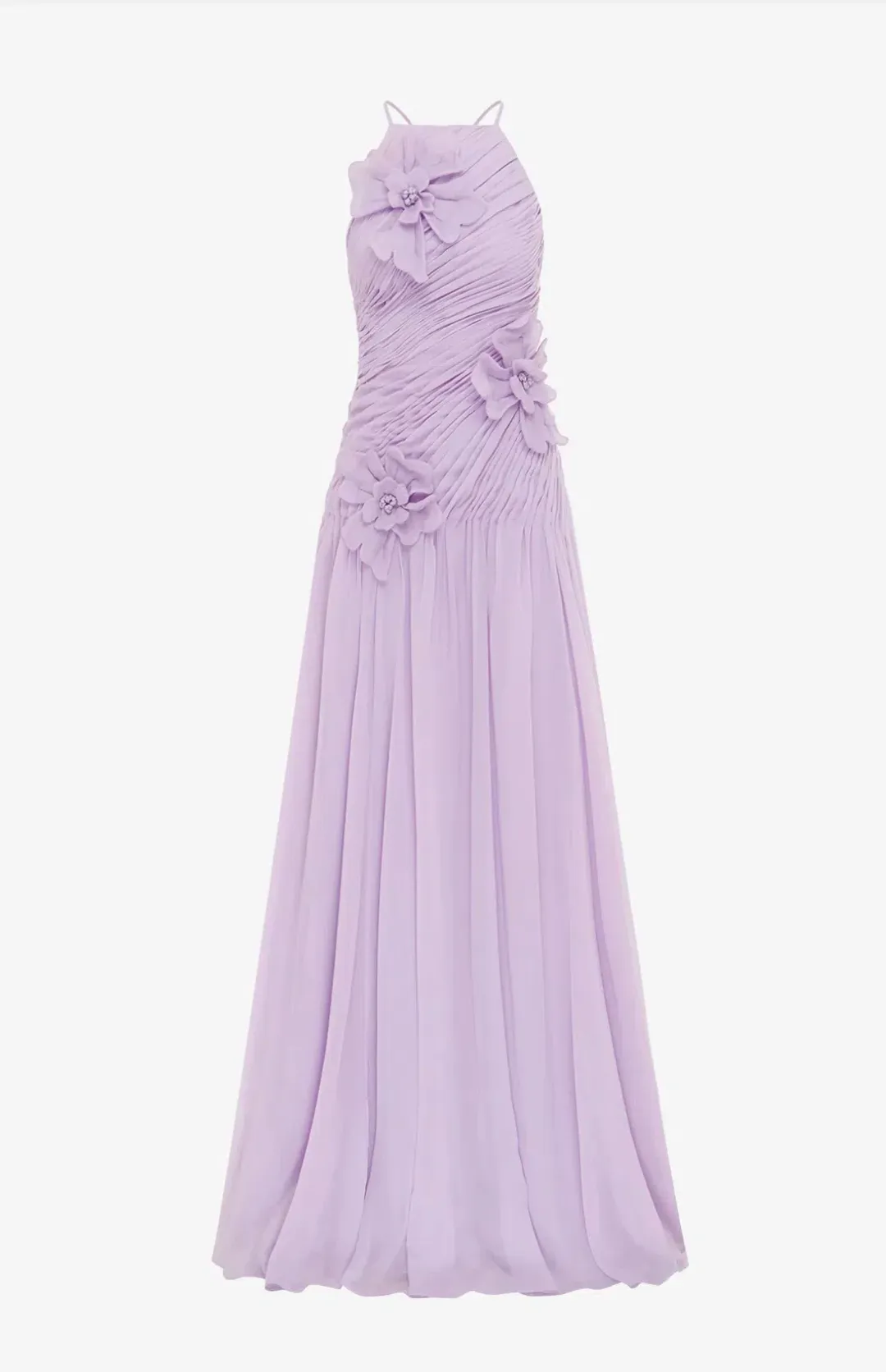 Leo Lin Amya Petal Gown Lilac AU 14 for rent on The Volte - main image