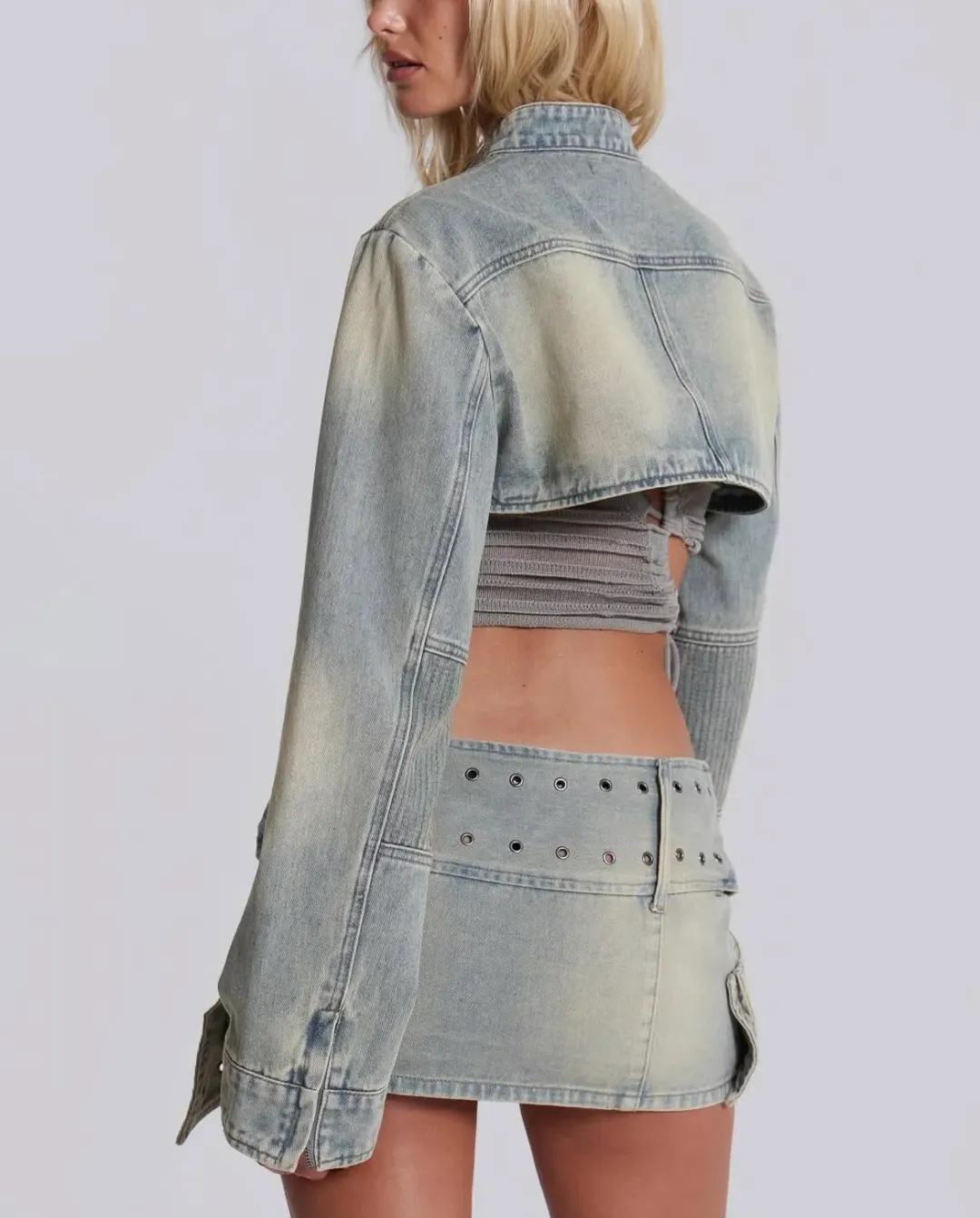 Jaded London Denim Assassin Set Size XS for rent on The Volte - main image